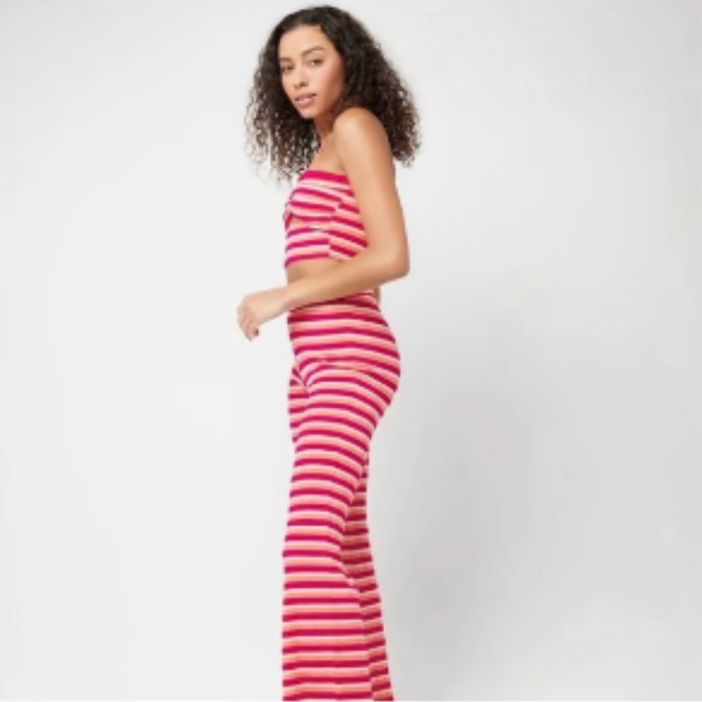 NWT L*Space Paloma Striped Crop Top in Size Small